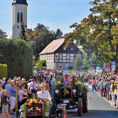 Impressionen vom Festumzug anlsslich "950 Jahre Pesterwitz" am 16. September 2018.