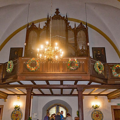 Orgel in der Pesterwitzer Kirche
