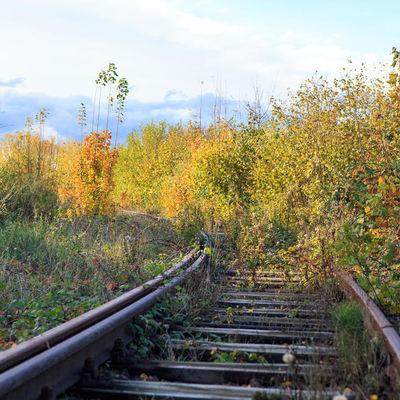 Gleise der ehemaligen Windbergbahn