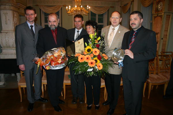 Unternehmerpreis 2008 für Familie Folde