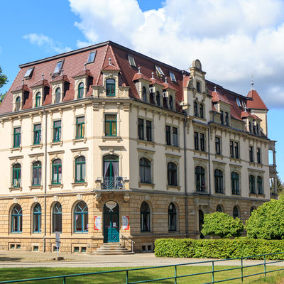 Ehemaliges Rathaus Niederhäslich an der Poisentalstraße