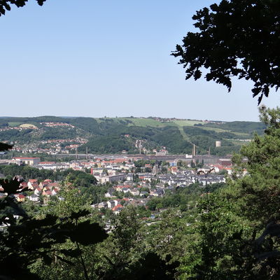 Blick vom Windberg auf die Stadt