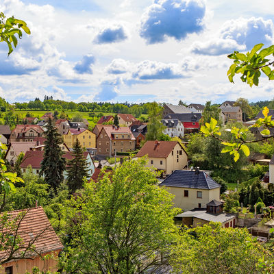 Blick über Kleinnaundorf