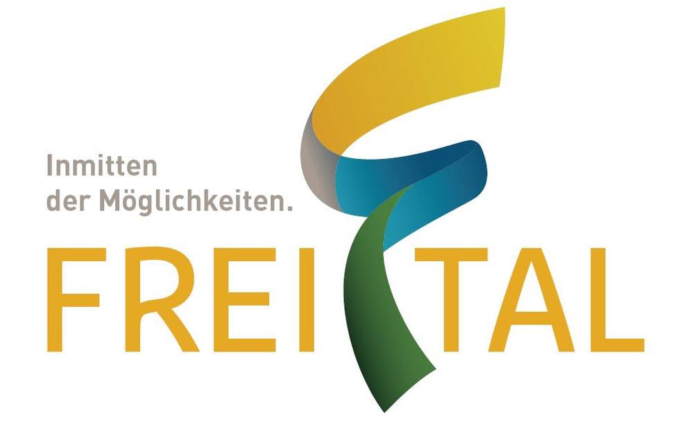Neues Logo mit Slogan für die Stadt Freital