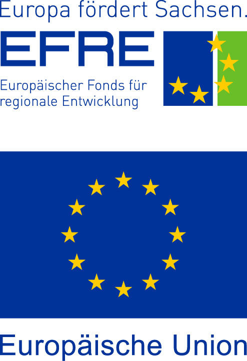 Dieses Vorhaben wird gefördert aus dem Europäischen Fonds für regionale Entwicklung (EFRE).