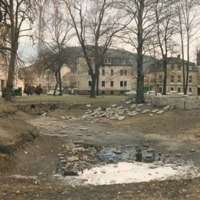 Goetheplatz vor der Sanierung