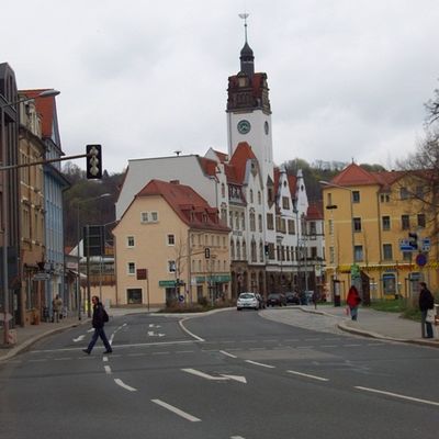 Rathaus Potschappel nach der Sanierung