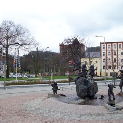 Platz des Handwerks nach der Sanierung