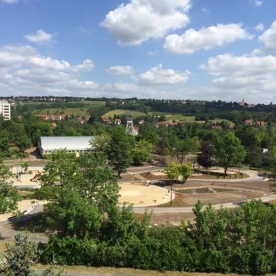 Mehrgenerationenpark nach der Sanierung