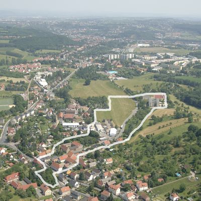 Luftbild Stadtumbaugebiet Wurgwitz