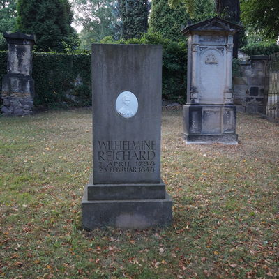 Wilhelmine Reichard Gedenkstein