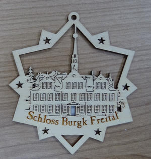 Weihnachtsstern "Schloss Burgk"