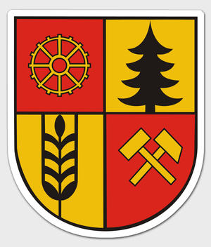 Aufkleber Wappen Stadt Freital