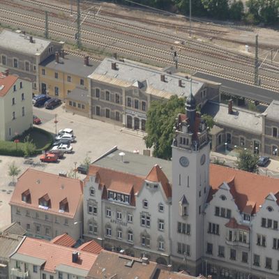 Bahnhof Potschappel vor der Sanierung