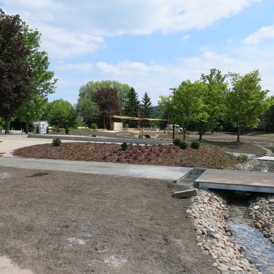 Mehrgenerationenpark Zauckerode nach der Sanierung