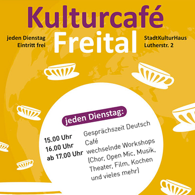 Flyer Kulturcafé Freital