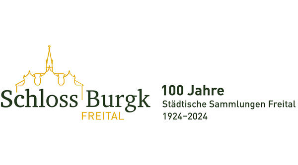 Logo Schloss Burgk | 100 Jahre Städtische Sammlungen Freital