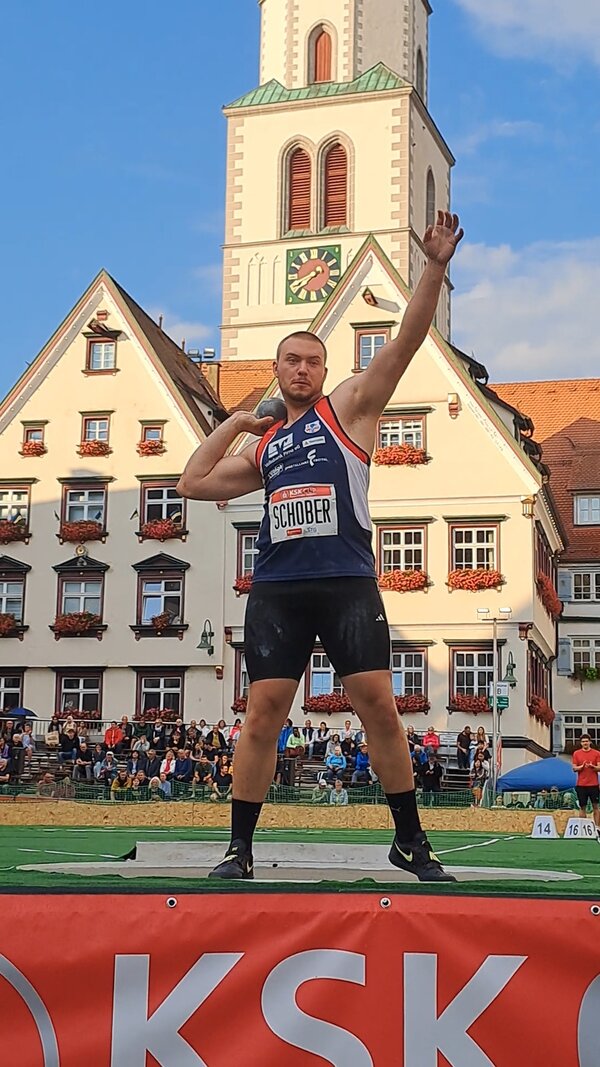 Lukas Schober beim KSK Cup Bieberach