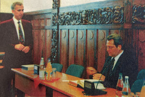 Empfang von Staatsminister Rolf Schwanitz