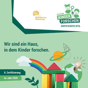 Zertifizierung Stiftung Kinder forschen