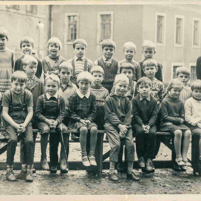 Historisches Klassenfoto