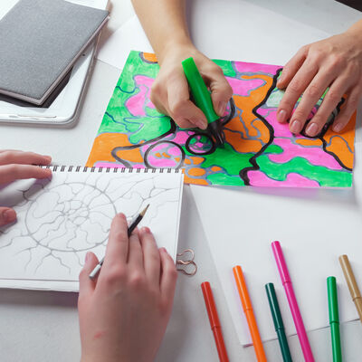 Neurographics, neurographic drawing, the method of mental health psychologist.wellness Healing, visualization, neural networks, lines. Working with the subconscious, self care