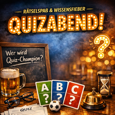 Quizabend Werbung