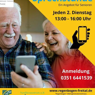 Flyer Digitale Sprechstunde
