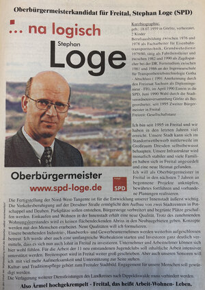 Werbung OB-Wahl