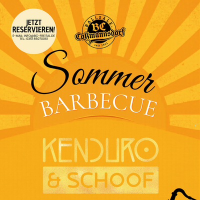 Sommer Barbecue Plakat