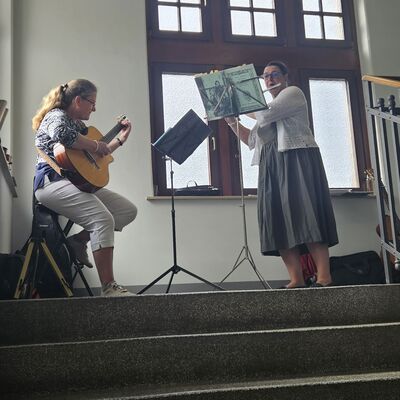 Musik von Diana Hebold und Kirsten von der Heiden
