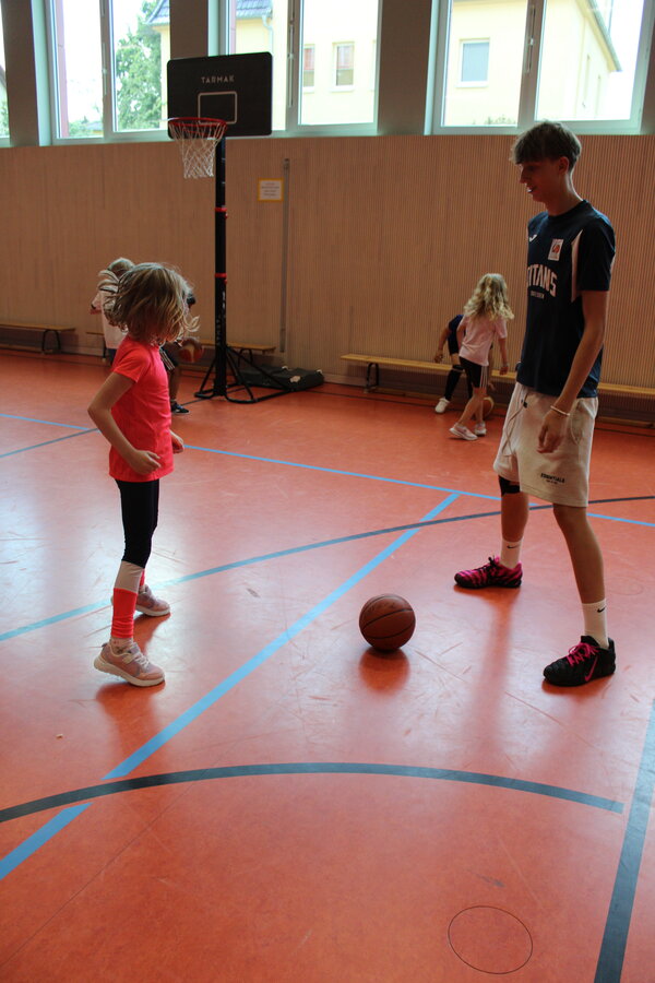 Beim Training