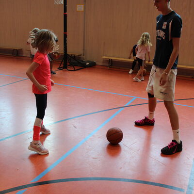 Beim Training