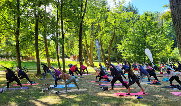 Fit im Park fand erstmals 2025 statt und erfreute sich gro�en Zuspruchs