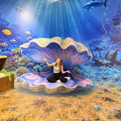 KONTRAST_in die Unterwasserwelt einer Muschel eintauchen_Fotomotiv