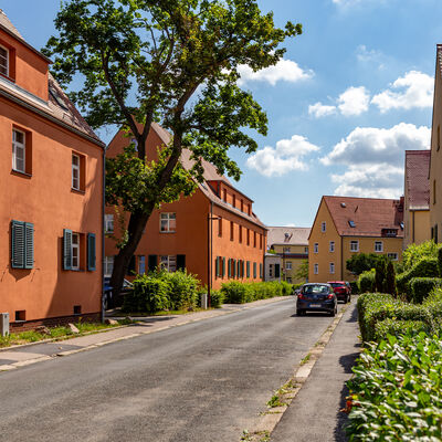 Im Wohngebiet auf dem Raschelberg