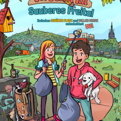 Titelseite des Heftes �Versteh Mal Sauberes Freital�