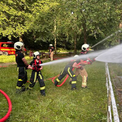 Ausbildung: Strahlrohrtraining