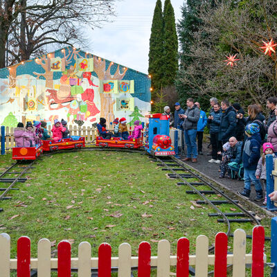 Kindereisenbahn Schlossadvent 2025