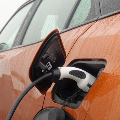 Laden eines Elektroautos