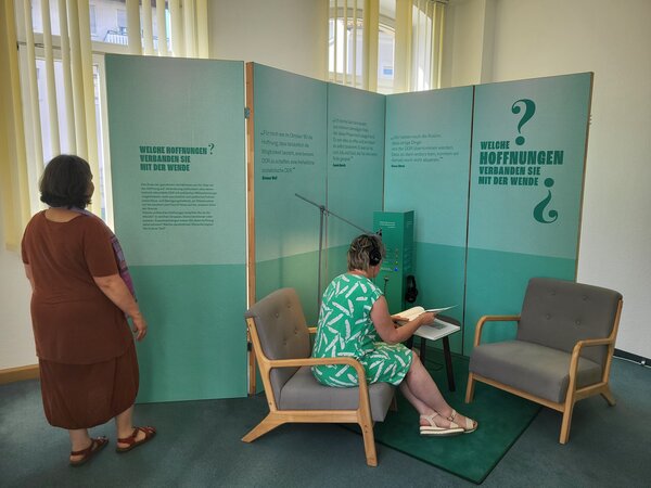 Ausstellung im Quartiersb�ro