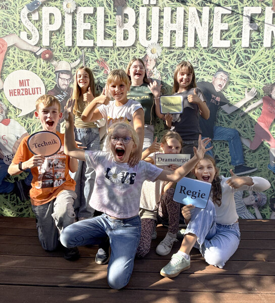Die Theaterprobe für Kathrin