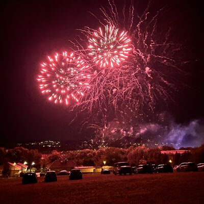 Feuerwerk zum Windbergfest