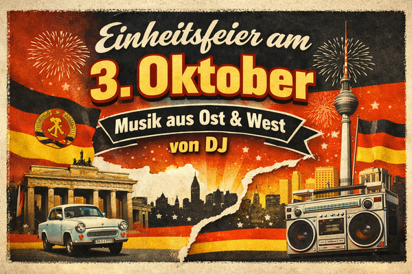 Einheitsfeier-Banner