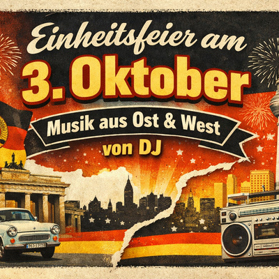 Einheitsfeier-Banner