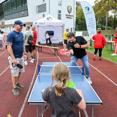 Tischtennis auf der Sportmeile