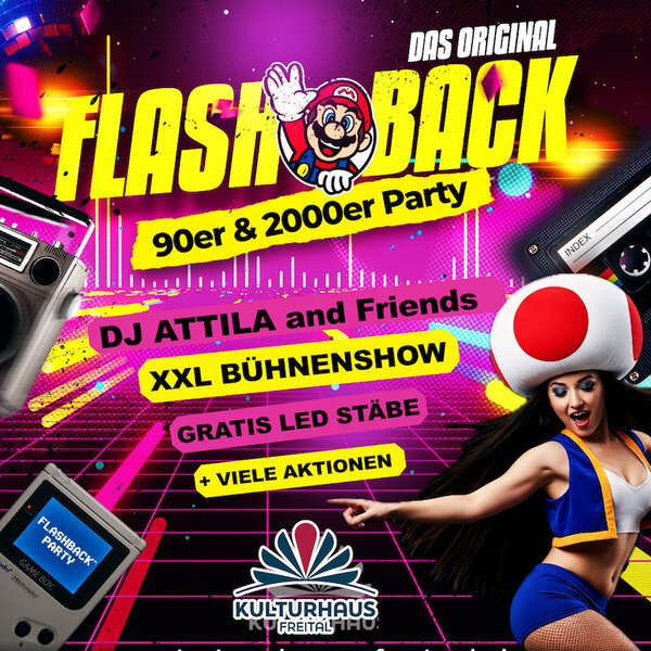 Flashback Party mit DJ Attila