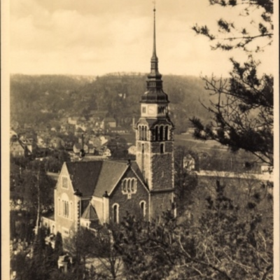 Hainsberg Kirche - Historische Aufnahme