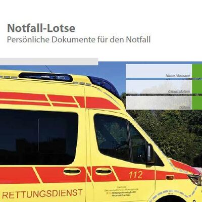 Titelseite des Notfall-Lotsen