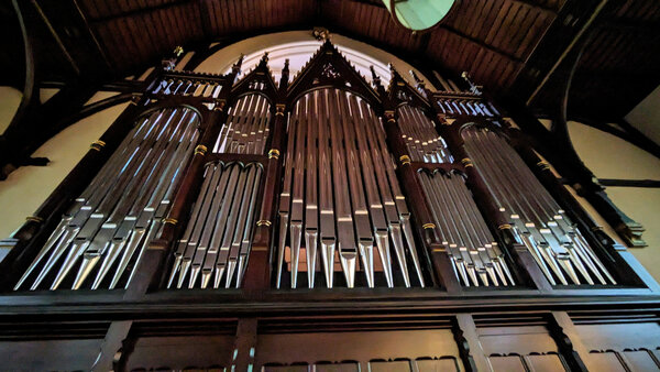 Orgel in der Christuskirche Deuben